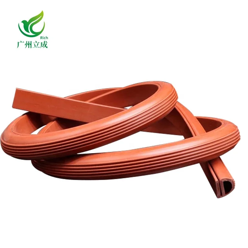 LC0903 China Manufacturer Custom Silicone Sealing Strip High Temperature Oven Door Seal Cold Resistant Door Seal