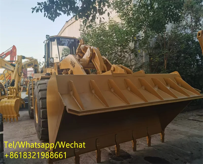 Новое поступление колесный погрузчик США Caterpillar 966F с оригинальным механизмом двигателя б/у CAT в комплект входит основной компонент