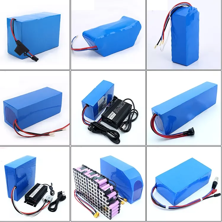 Rechargeable Lifepo4 lithium  12v 24V 36v 48V 52v 60V 72V 80V   OEM High Capacity battery Pack for scooter  ebike  golf car  rv
