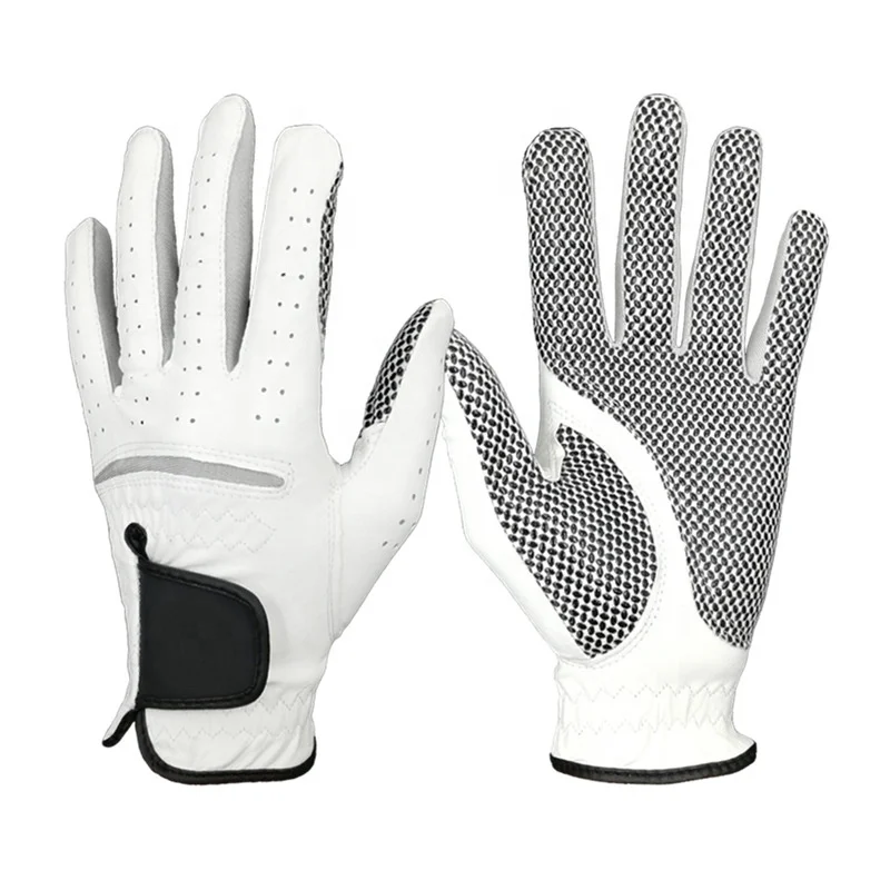 Wholesale Premium Leather Golf Glove Stable Grip Men Sheepskin Golf Gloves Durable