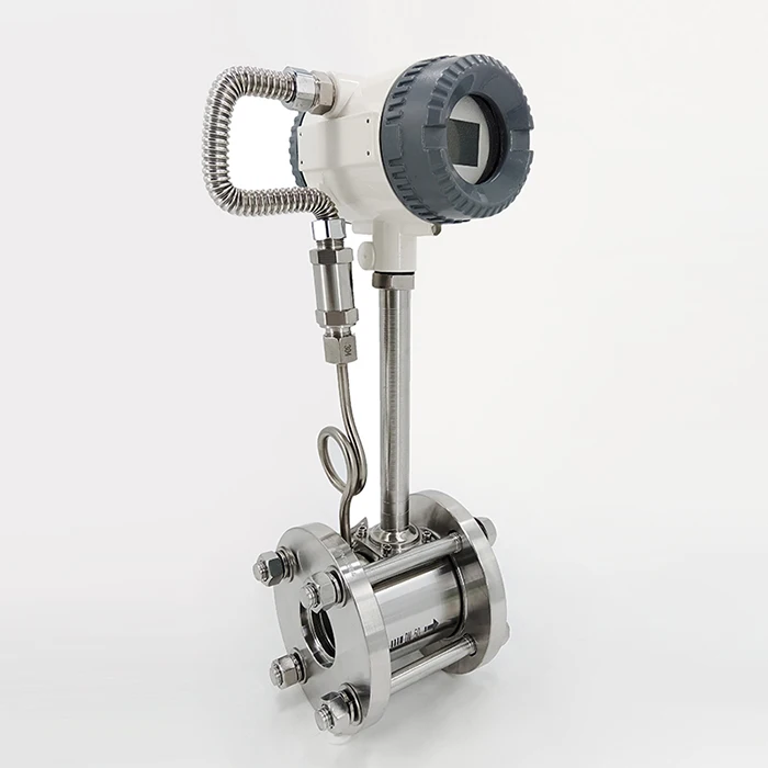 420ma Procession  Vortex Flow Meter Pulse Output Vortex Air Flowmeter Swirl Meter Vortex Flowmeter