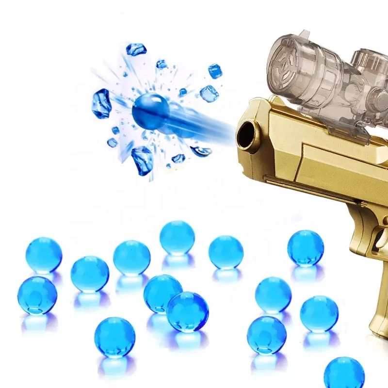 Electric Growing Water Bullets Beads Refill Ammo 7-8Mm Consistency Water Gel Balls Professional Package