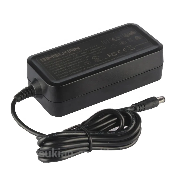 SK06T Настольный непрерывный ток 100 240v ul адаптер переменного тока 36v 45w 54v 19 5 v 19v 3a 57w 3.3a 2.5a pse kc 24v мощность ac dc