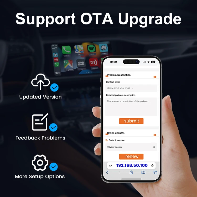 New Car Linkit Accessories 2 In1 Tpc Mini Se Pro Wired To Wireless Ai Box Carplay Dongle Usb Car Play Adapter For Car Apple