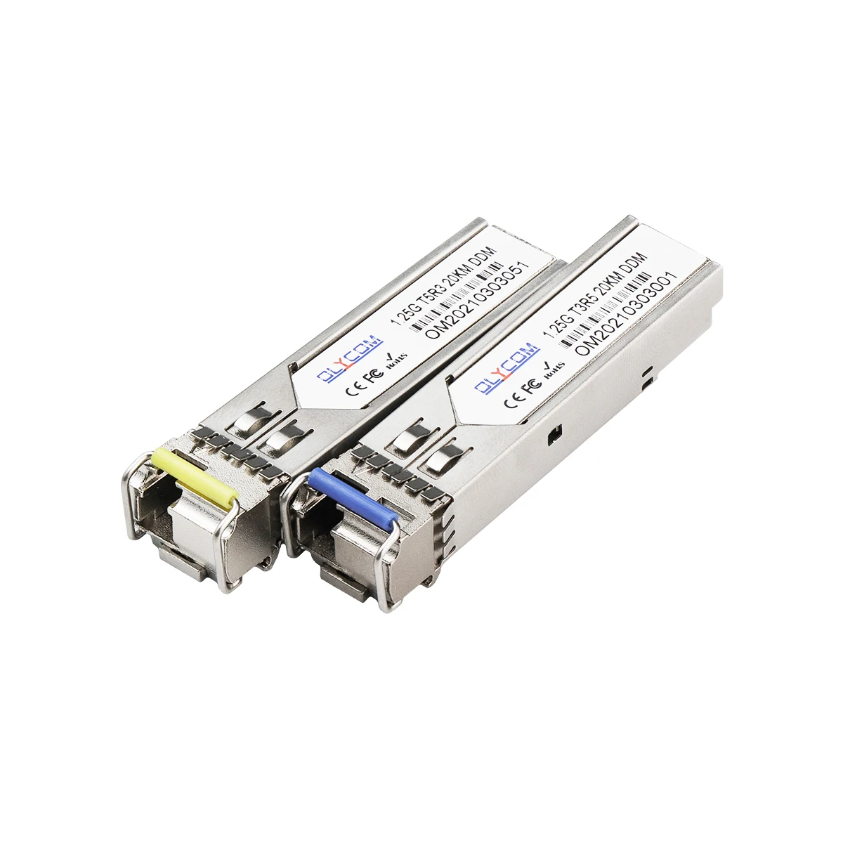 Gigabit SFP module 1000Base-LX Single-mode 1550nm Plug and Play LC interface Up to 20km distance