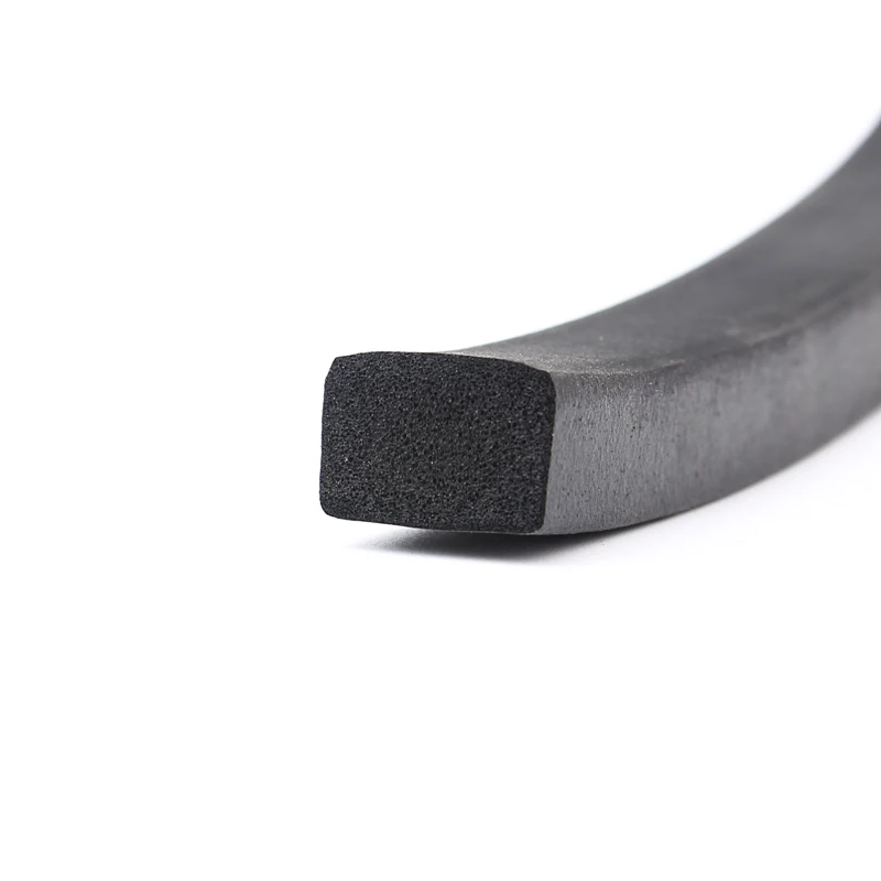 Epdm  foam good elasticity ODM OEM rectangular rubber sheet seal bumper
