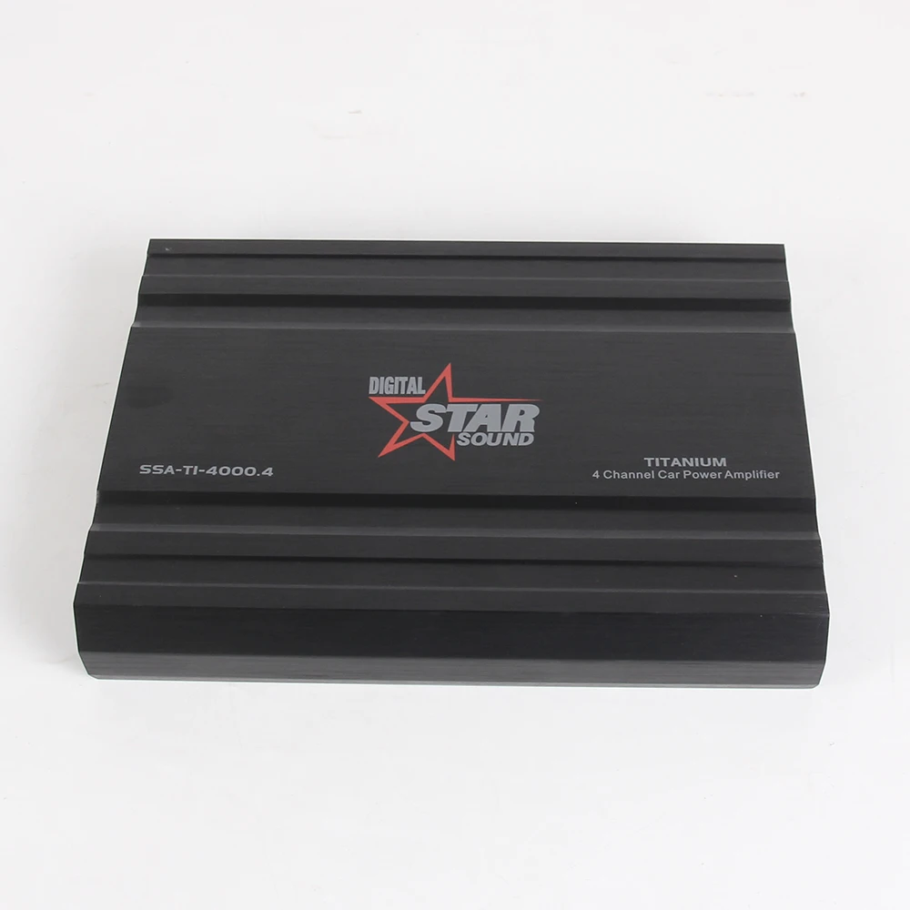 Amplifier aluminium cover with anodizing