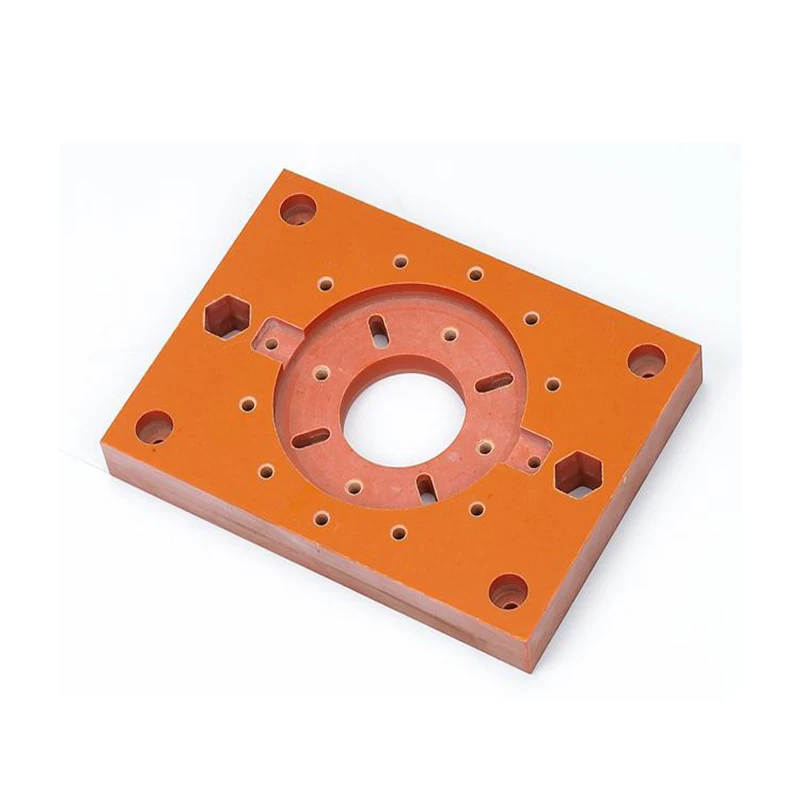 CNC cutting customized size and dimension thermal insulation bakelite board