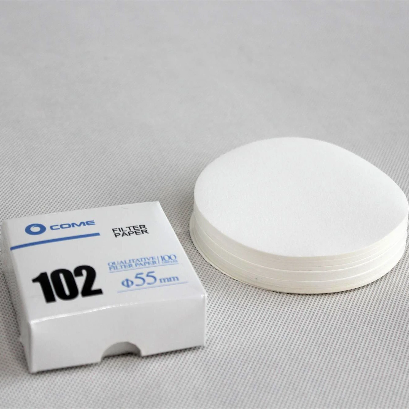 Medium Speed LAB Pharmacy 47mm 55mm Vacuum Filtration Filter Paper for Organic experiment