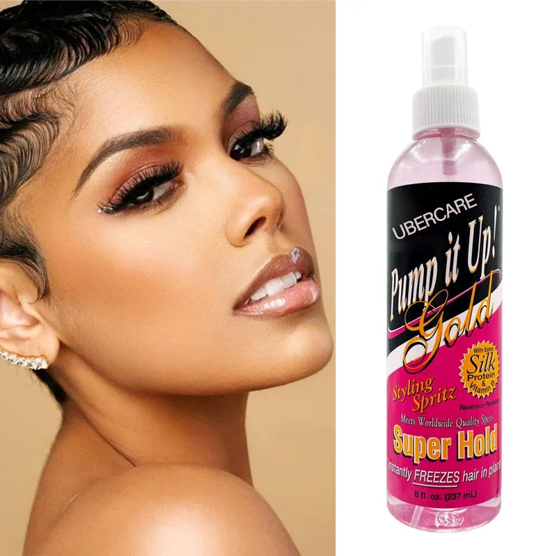 Hot Sale Long Lasting style No Flaking Hair Styling Spray  Frizz Control 3d Hair Style Spray