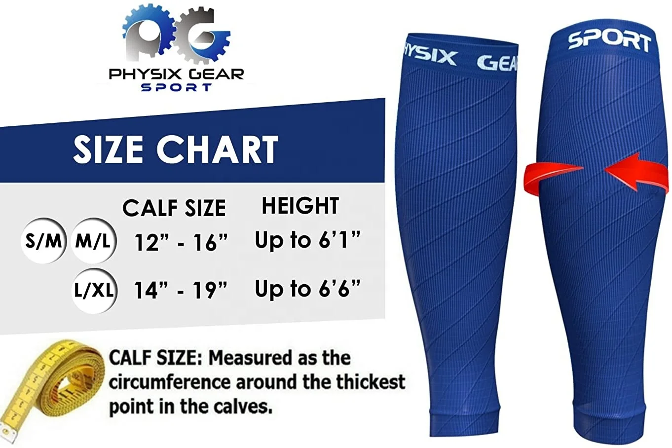 OEM Wholesale Support Calf leg support Compression Running Sleeve leg