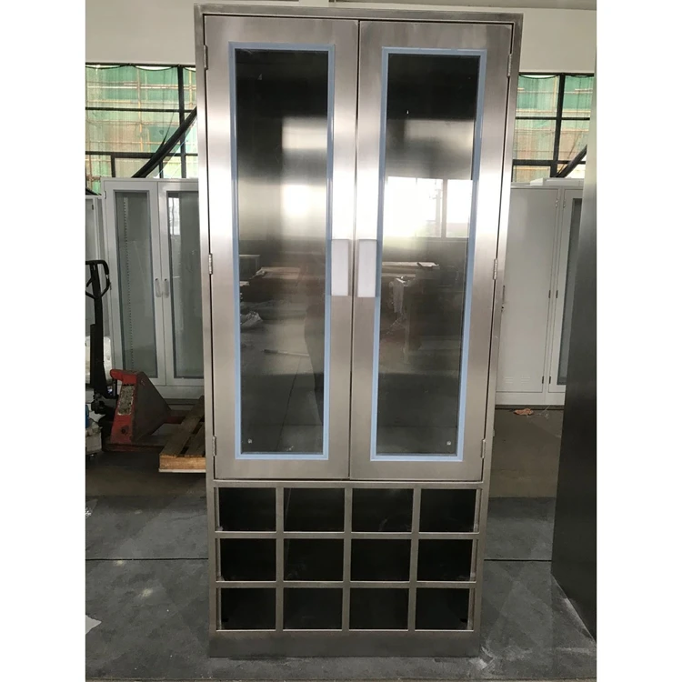 Customizable Stainless Steel 304 Hospital and Lab Medical Storage Cabinet