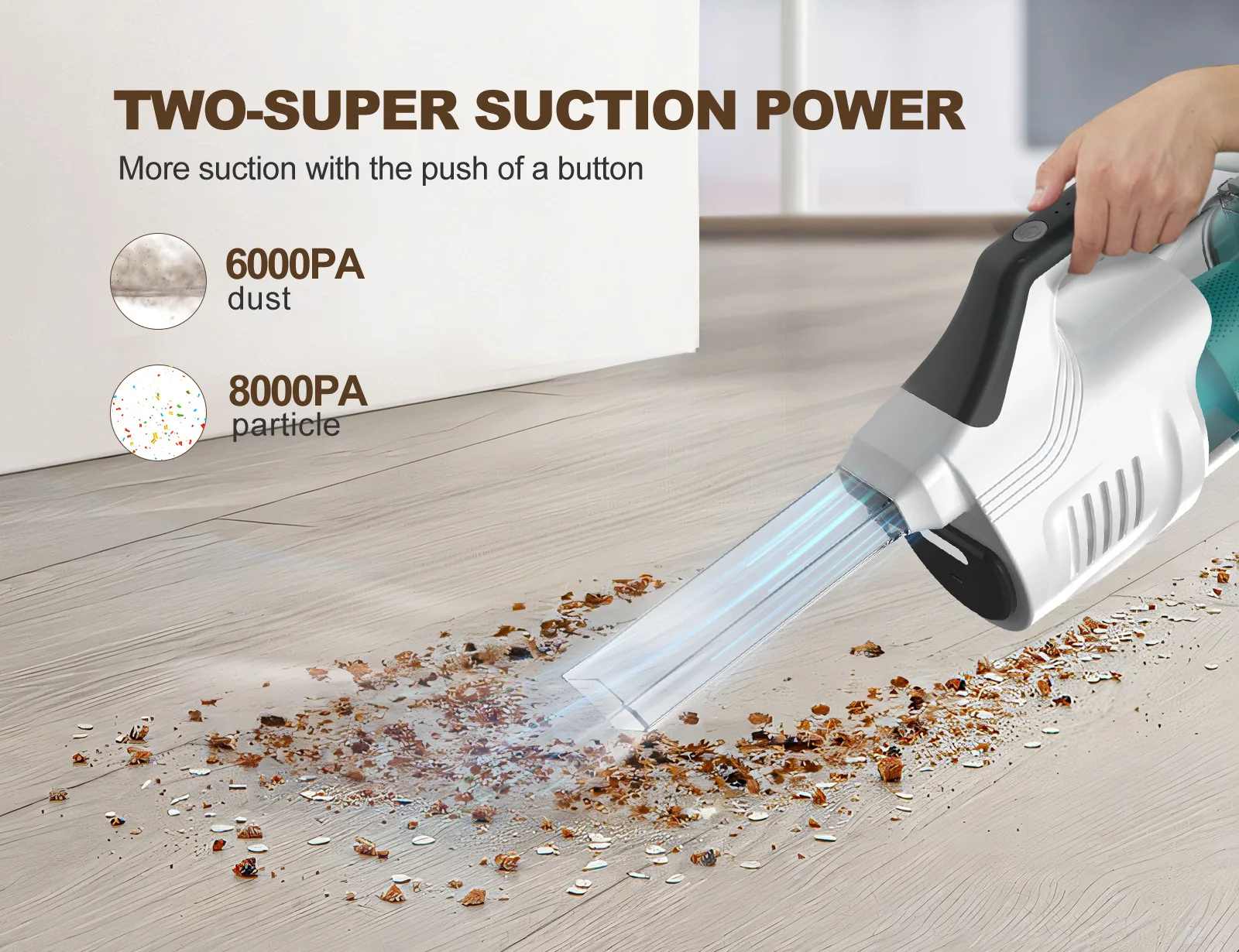 Made in China new cordless cyclonic handheld vacuum cleaner hot model have large dust capacity vacuum cleaner for home and car