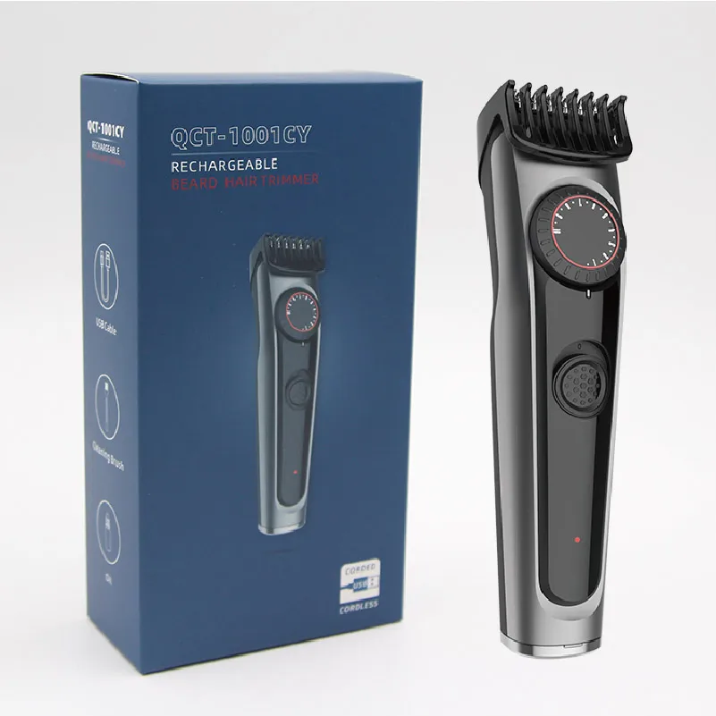 Stainless Steel Blade Waterproof Cordless Rechargeable Hair Trimmer tondeuse cheveux professionnel