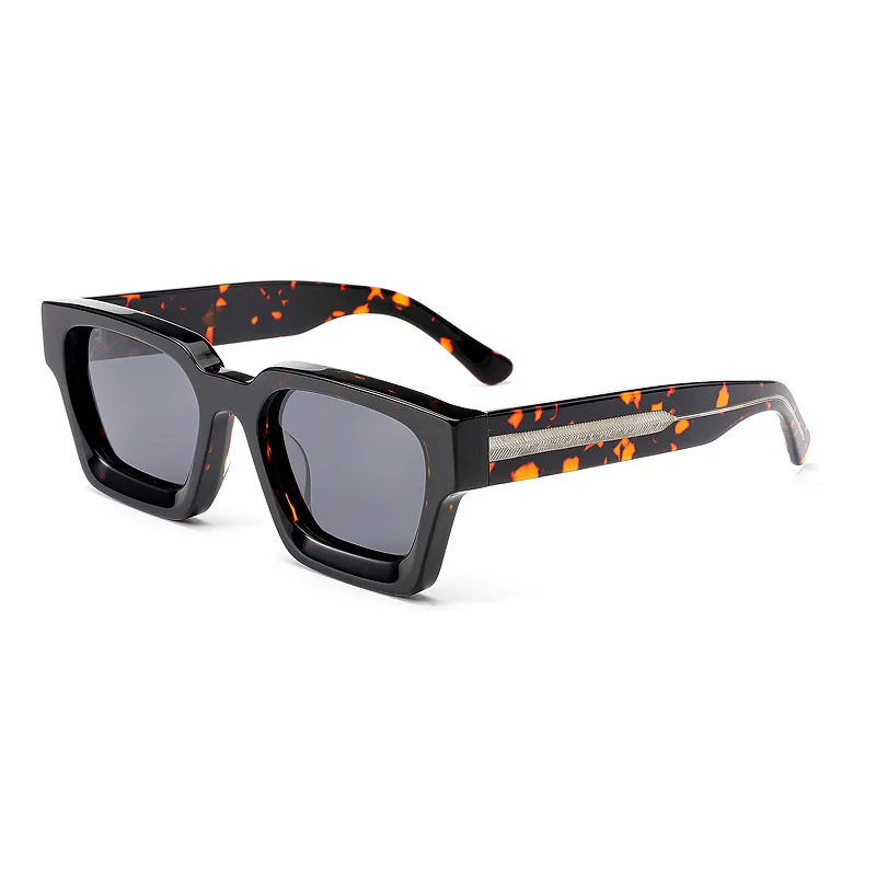 acetate thick sunglasses big frames for eye glasses square  polarized  acetate sunglasses