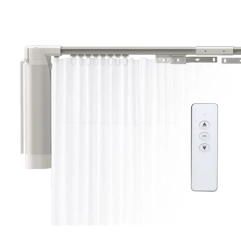 Smart Home Motorized Curtains with Remote Control  Customizable Electric Curtain Opener curtain motor