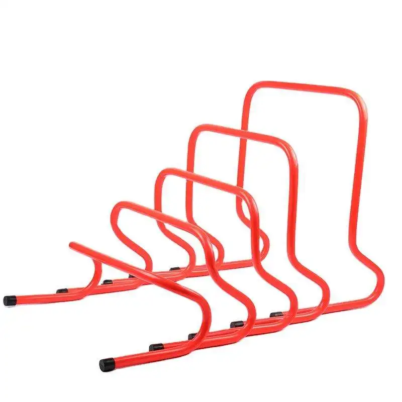 Manufacturer Selling 15CM 23CM 30CM 40CM 50CM Football Training Hurdles Portable Soccer Running Training Speed Agility Hurdles