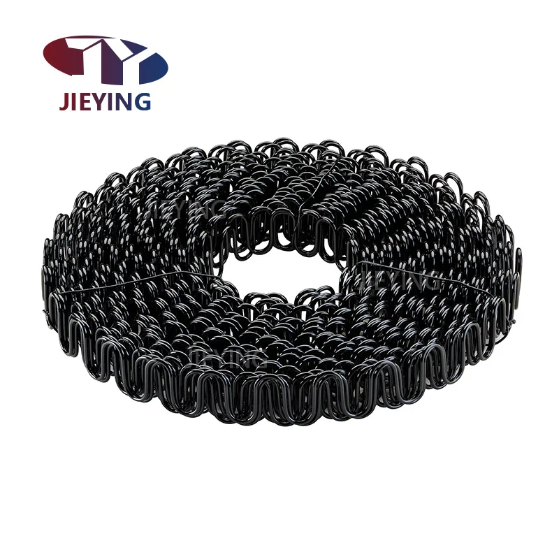 Jieying Customized Sofa Hardware Accessories Steel Wire Diameter S Fold Curve ZigZag Spring for Sofa