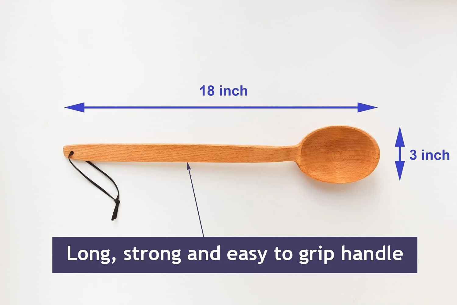 Chinese custom high quality restored wooden color bamboo spoon