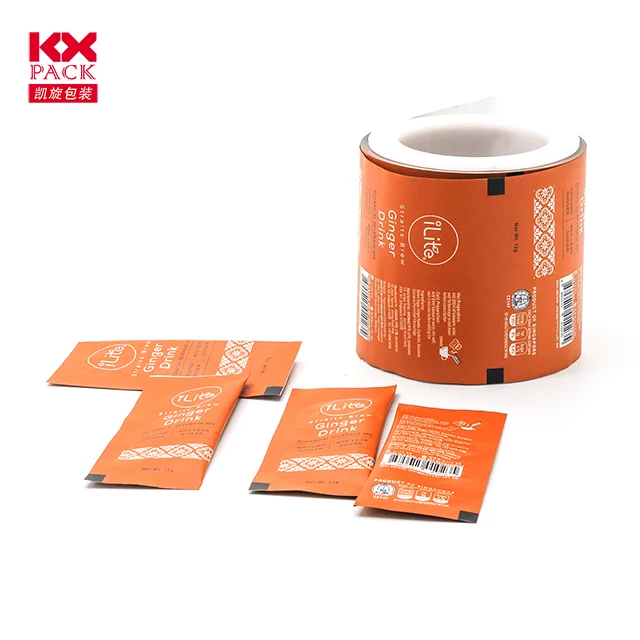 Packaging Printing Plastic Film Laminated Food Packaging Film Sachet Bags Printing Sachet Packaging Film For Gummy Candy