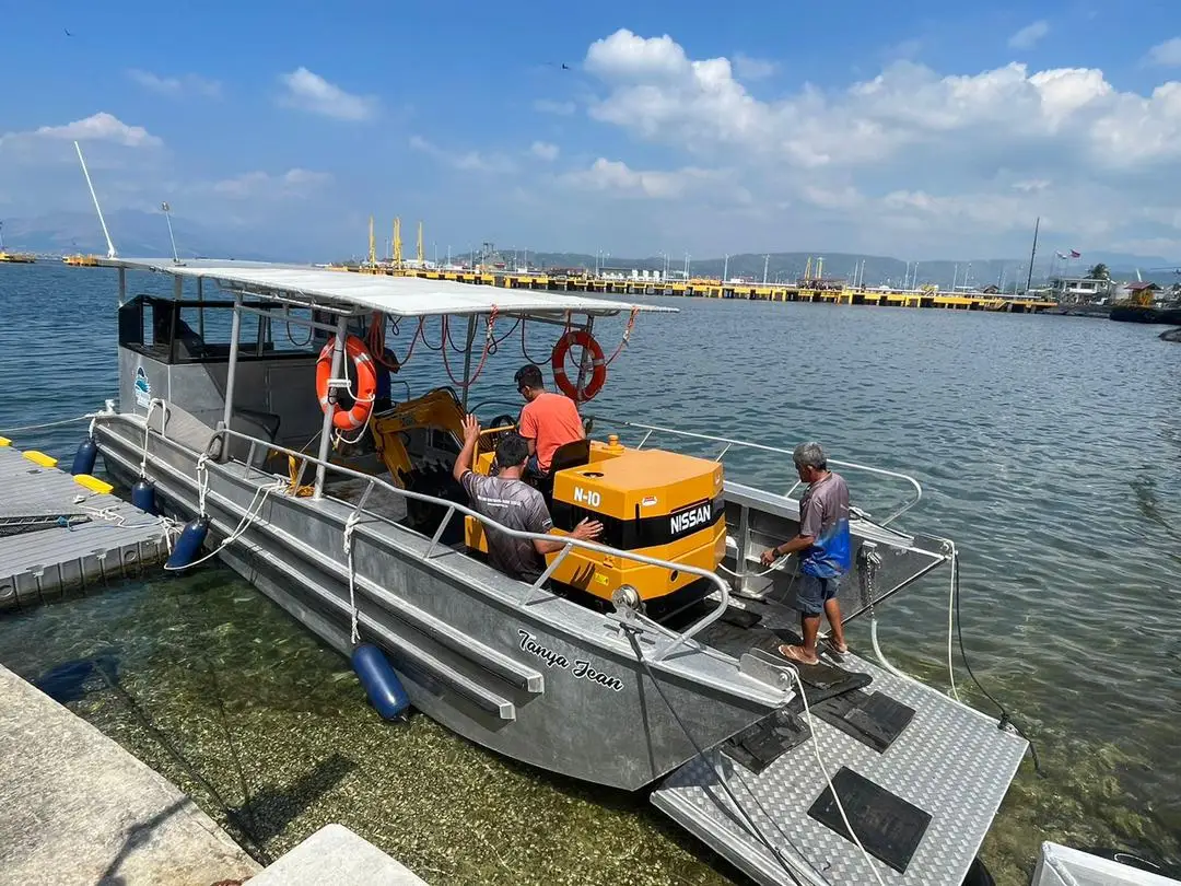 Sea King 10m/33ft Marine Landing Craft Barge Boat 5 Ton Load Capacity working boat