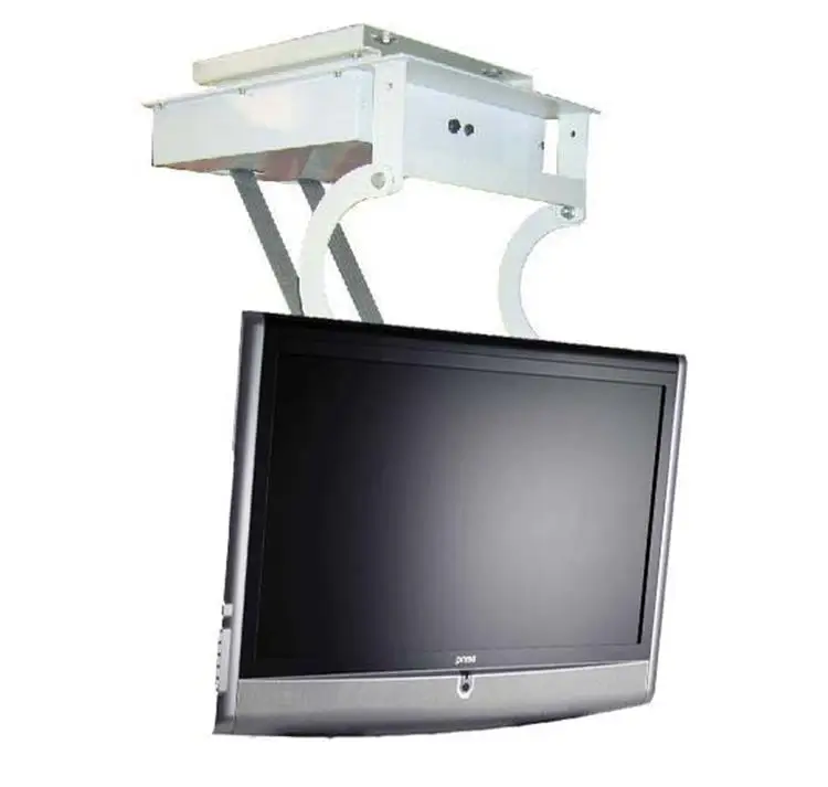 32-75 inch remote Motorized Ceiling TV Mount Electric Flip Bracket Motorized TV Lift electric LCD tv ceiling lift hanger