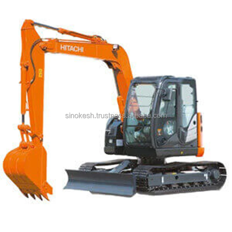 High quality used hitachi excavator zx75us zx75 second hand 7 ton excavator used excavator auction