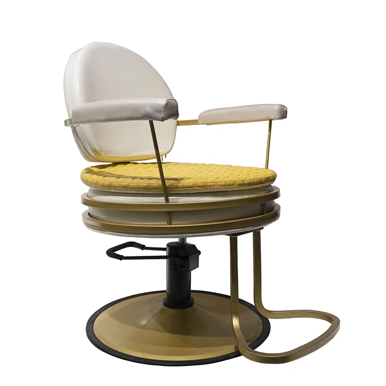 Элегантный гидравлическая кожаная для укладки волос салон кресло для парикмахерской