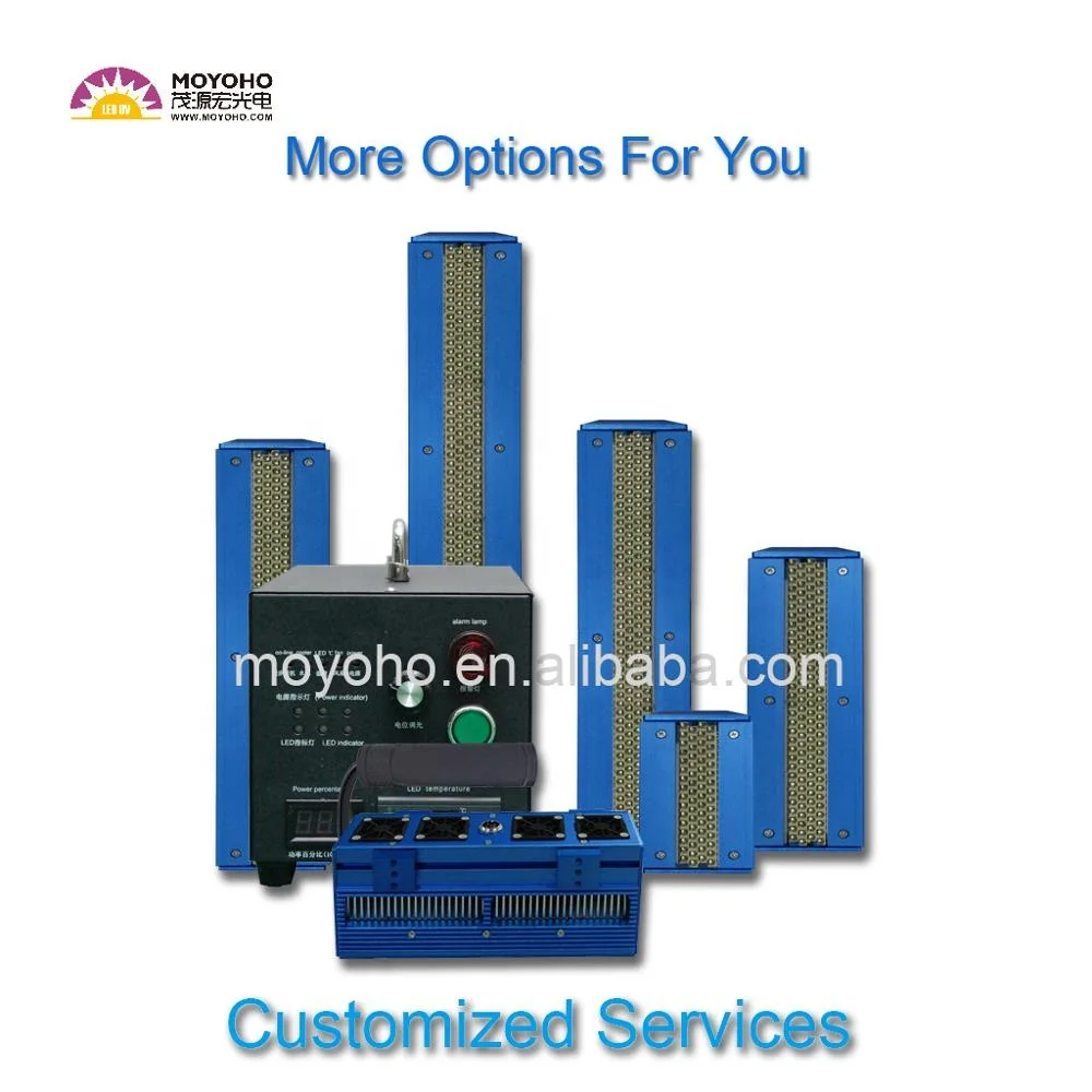 Портативная ультрафиолетовая Светодиодная лампа MOYOHO, ручное устройство для отверждения УФ-светодиодов