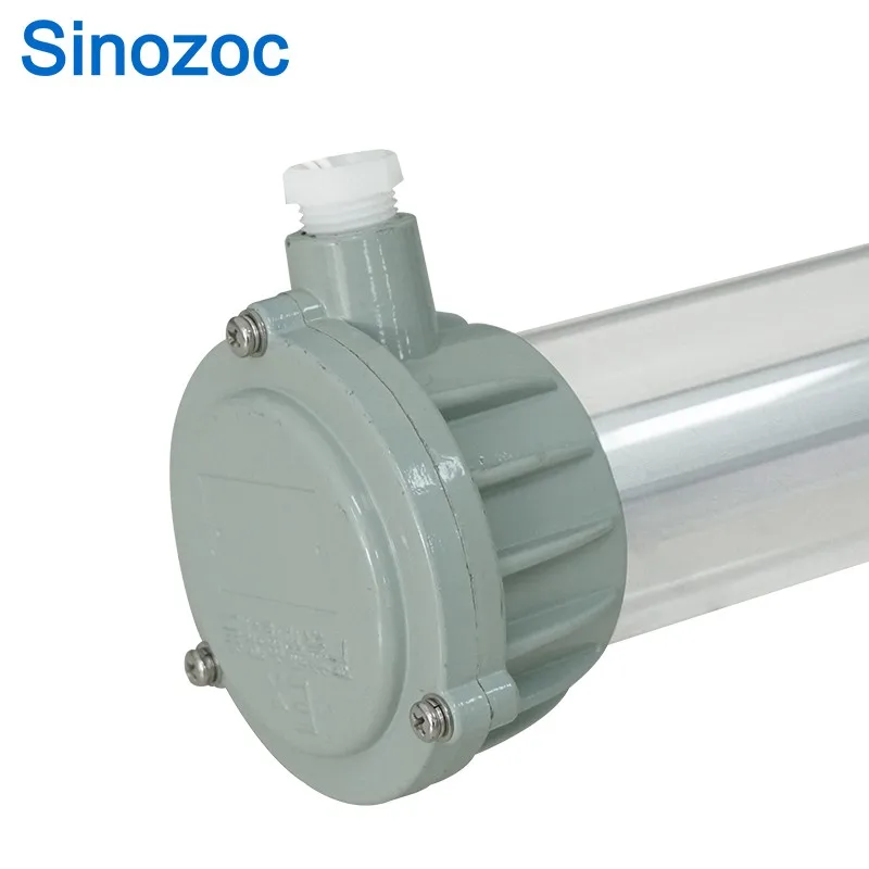 Sinozoc BAT95-D ATEX waterproof led tube explosion proof lamp explosion-proof single or twin tube lighting fixture