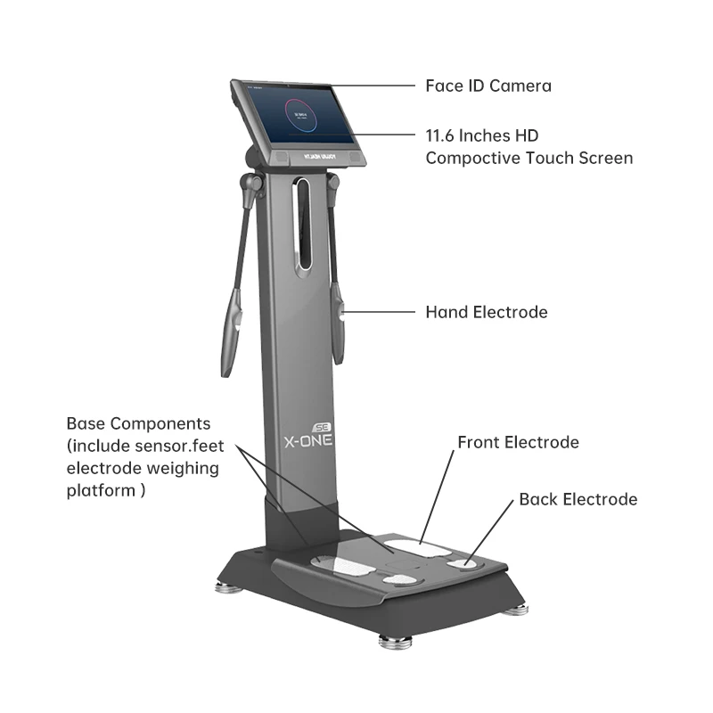 X ONE SE Fitness Electrical Impedance Analyser 3d Body Scanner Body Composition Analysis Machine 3d Human Body Scanner
