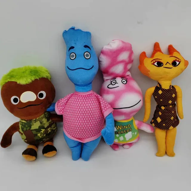 New Pixar Elemental Plush Toy Cute Cartoon Stuffed Doll Toy Anime Dolls Christmas Gift for Kid Birthday Gift