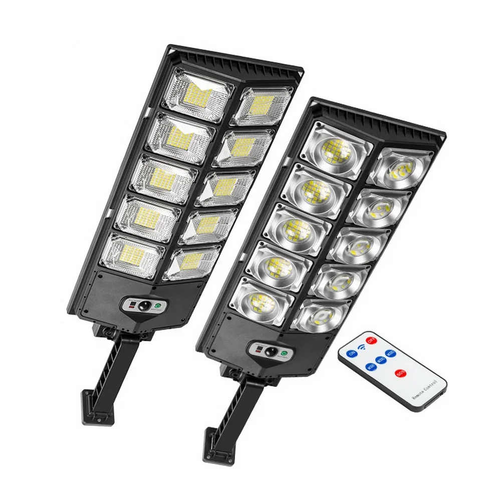 ABS Material Waterproof IP65 Sun Energy Charging Panel Motion Sensor Wall Lamp Integrated Solar Street Light