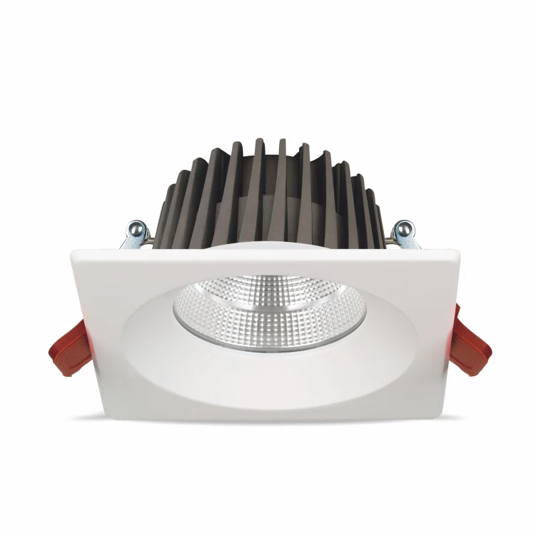 Hot selling COB LED Ceiling Lighting Die Casting Aluminum IP20 Recessed square Led Downlight  indoor down light