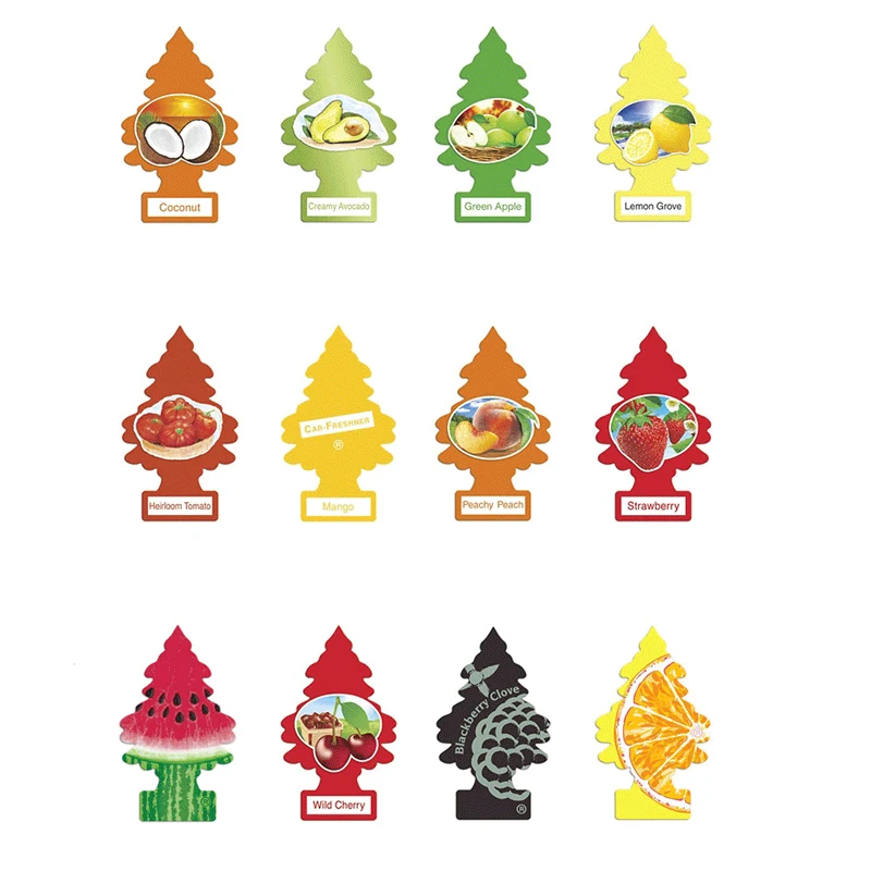 Custom Design Cotton Color Paper Ice Air Freshen Car Scents Fresher
