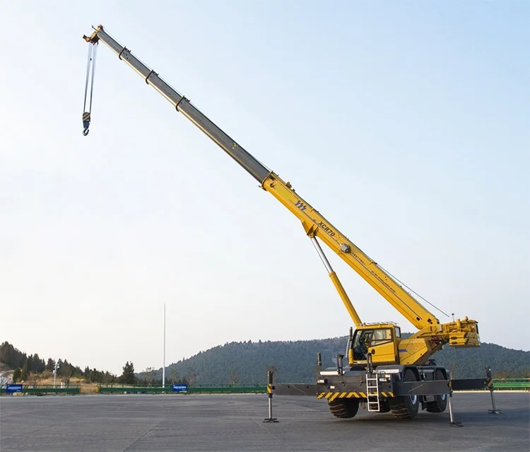 Top Brand XCR70 70 Ton All Terrain Crane 45m Full Extended Boom with Spare Parts on Sale