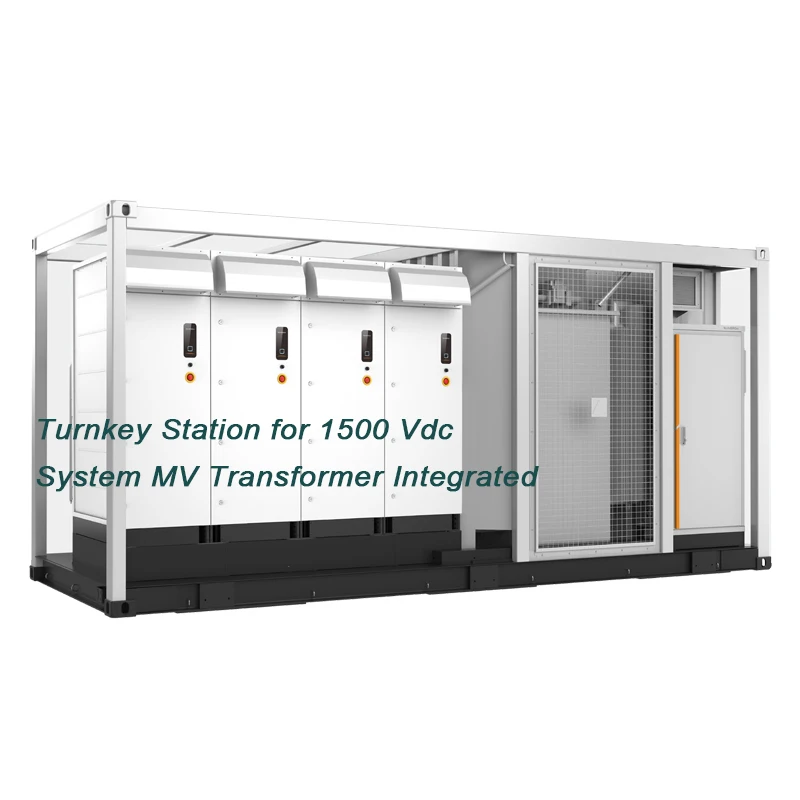 Hybrid Inverter 3300KW 4400KW PV Modular Inverter DC 1500V system Turnkey Station For Integrated MV transformer Solar Inverter