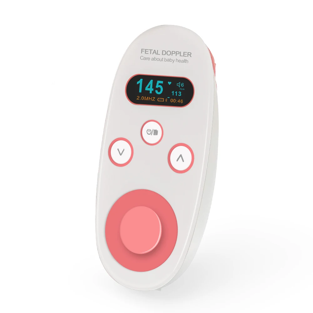 Самый дешевый заводской Цифровой фетальный допплер 2 МГц монитор сердечного ритма с приложением