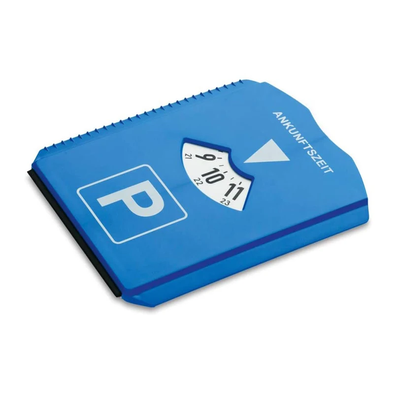 Parking Clock Ice Scraper with squeegee