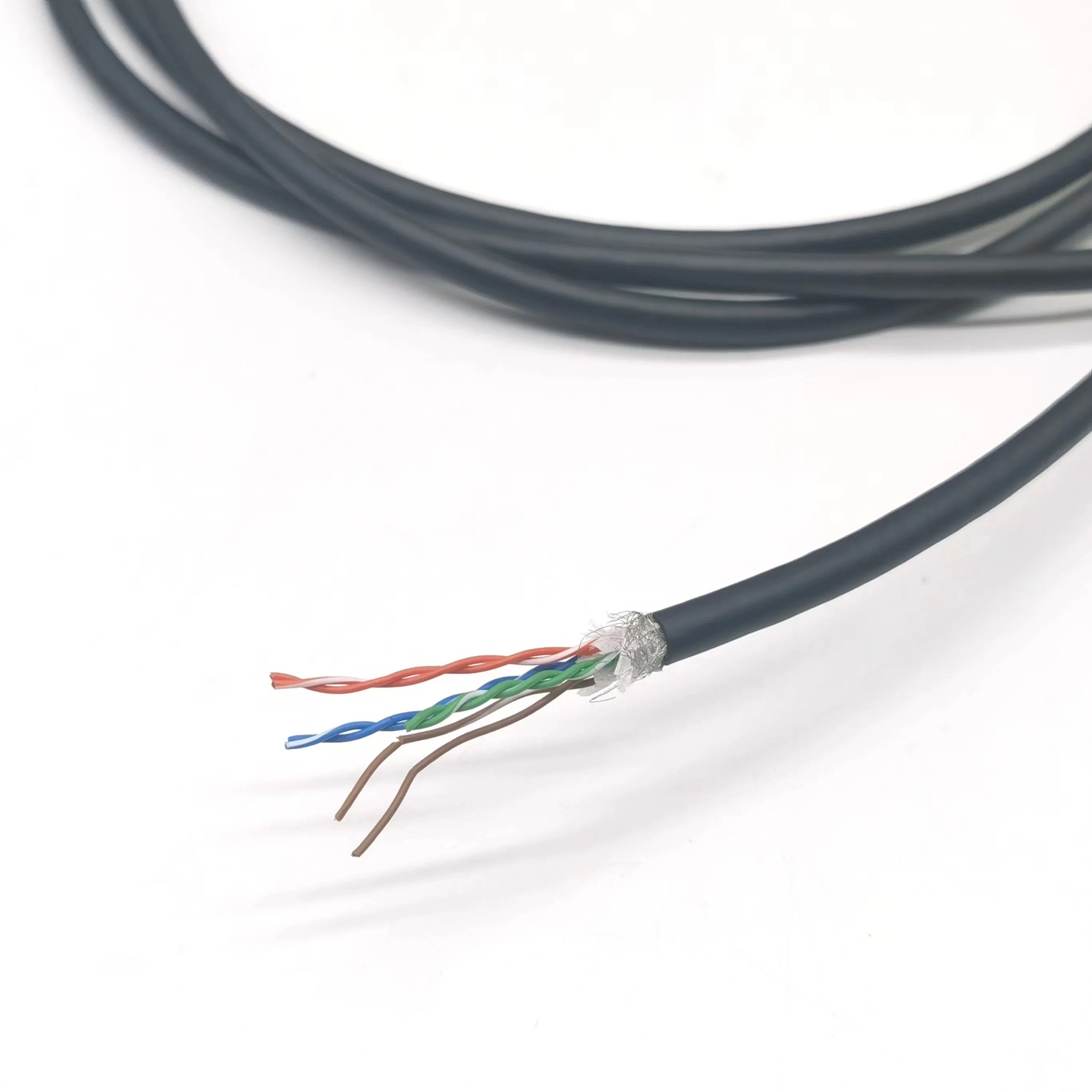 LIYCY (TP) Flexible Acids and Bases Resistance PVC 2 Core Shielded Twisted Pair Cable