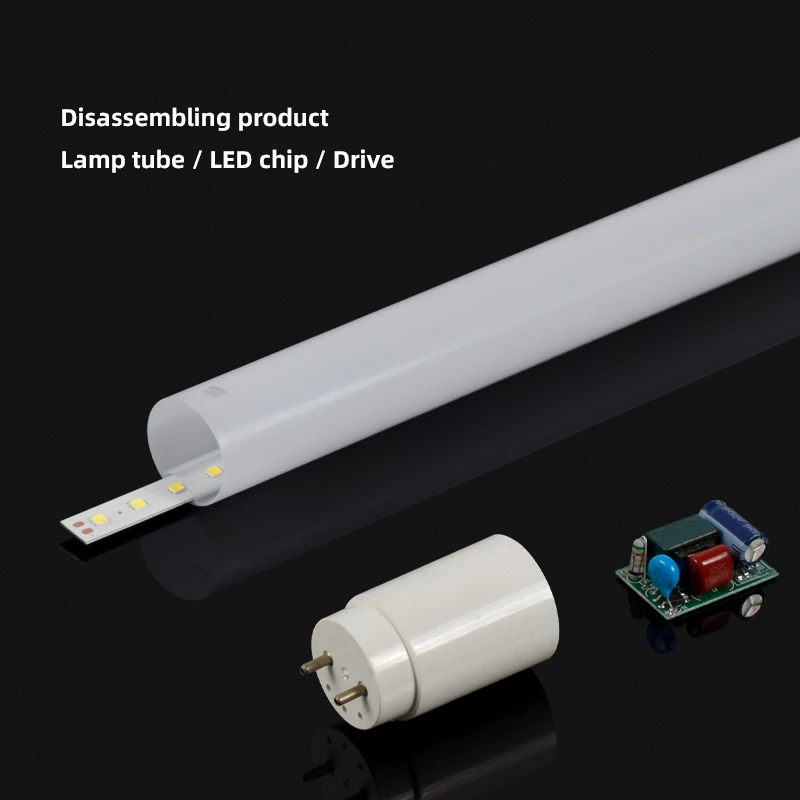 Shop market t8 led light tube 8000k dimmable  48pcs  96pcs led tubes t8 140lm/w 1200mm 9w 9.5w 18w led t8 tub8