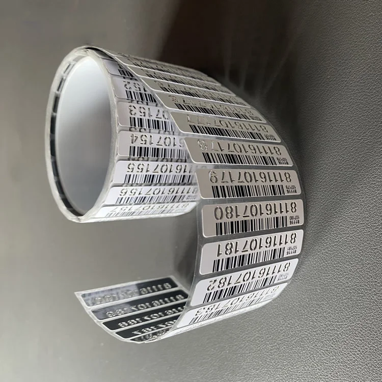 Self-Adhesive Tyre Stickers vulcanizing Sticker Label high temperature resistance tyre vulcanization barcode labels