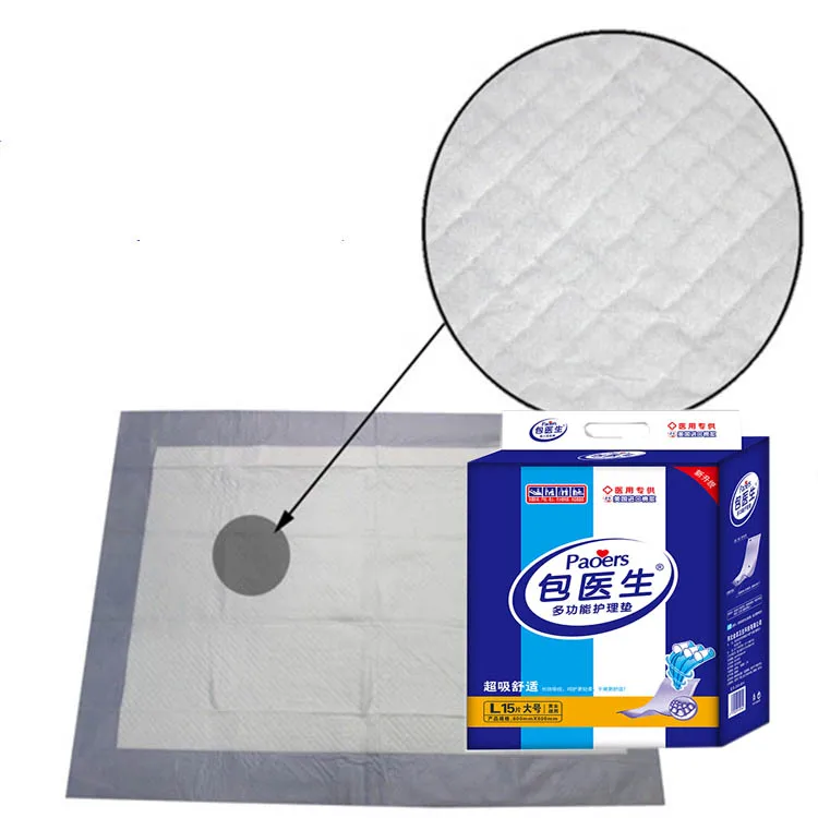 Custom  Disposable Incontinence Super Absorbent Bed Pads for Adult Care Pad