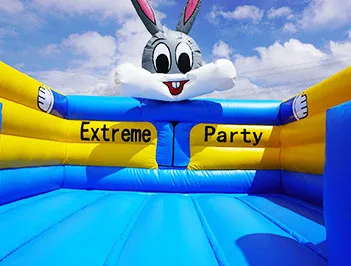 bugs bunny looney custom  tunes moonwalk inflatable bouncer jumping bouncy castle bounce house