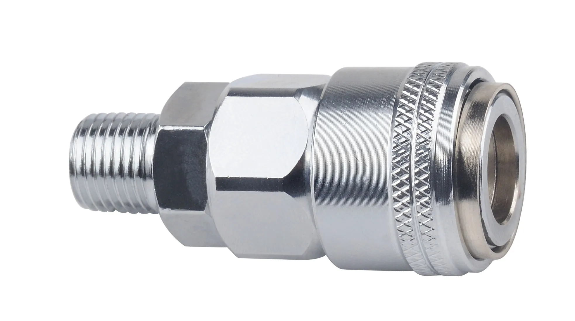 
Self-locking air quick connect coupler coupling 