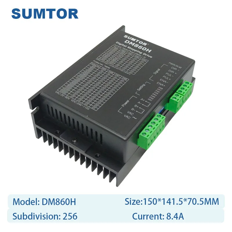 Stepper Motor Kit 4.0A 2Phase Nema 34 Stepper Motor with Driver for CNC Machine