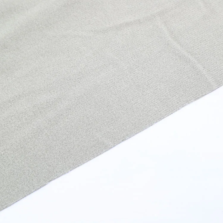 Factory Polyester Thickened Super Soft Fabric Skin-Friendly Terry Knit Sweatshirt Fabric Shoe Material Helmet Clothing Lining