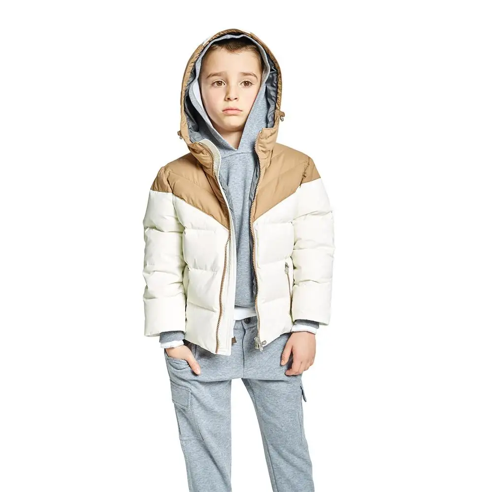
Children Clothing China Supplier Cotton-Padded Hooded Jackets For Boys Winter 