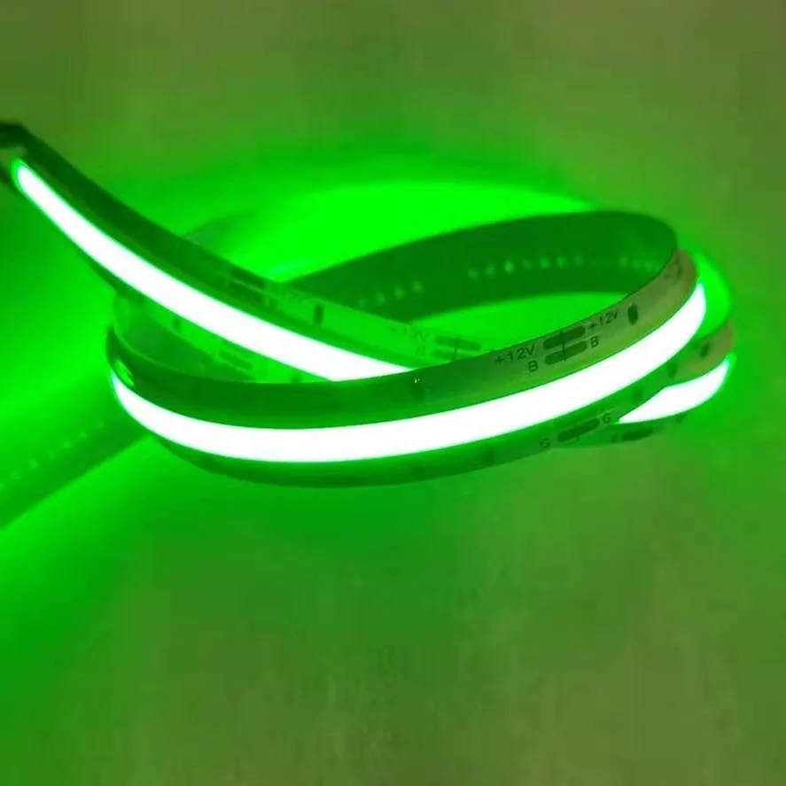 RTS Wholesale LED Tape Ribbon Light DC12V 24V 1134leds 12mm IP20 15W/M Dotless Flexible Strip Led Rgb