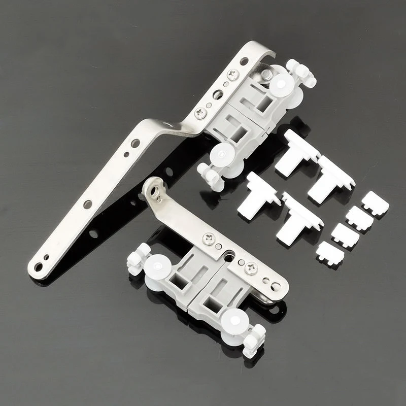 S Track  Master Carrier Smart Home Stainless Steel With Nylon Pulleys For Smooth Silent Motorized Curtain Track accessory